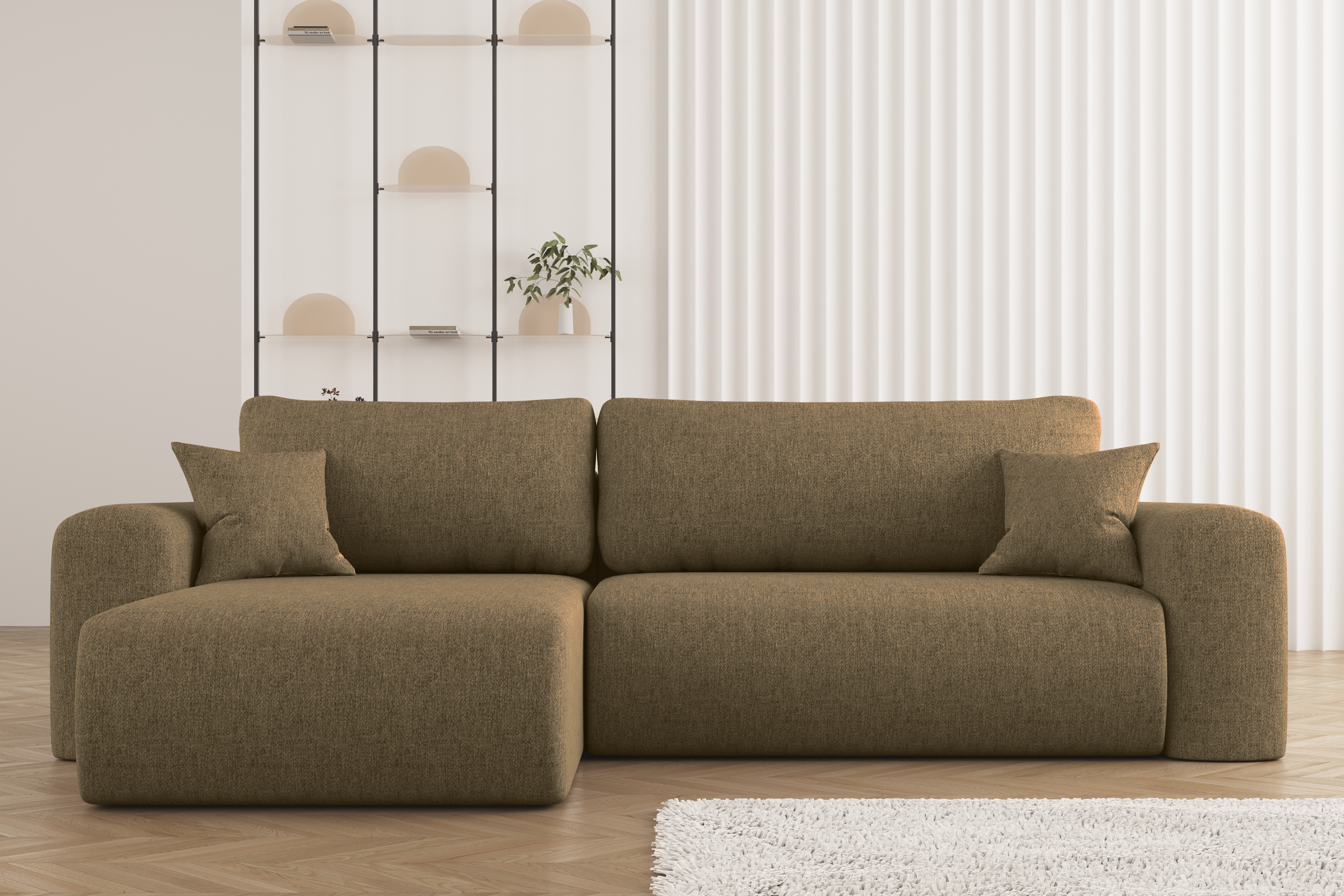 Capri L Ecksofa Neve Stoff 17